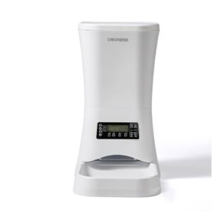 Dogness Automated Pet Feeder - White