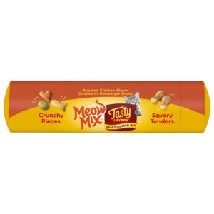 Meow Mix Tasty Tasty Layers Roasted Chicken Flavor and Homestyle Gravy Dry Cat Food - 13lbs