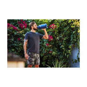 Takeya 64oz Actives Insulated Stainless Steel Water Bottle with Spout Lid - Onyx