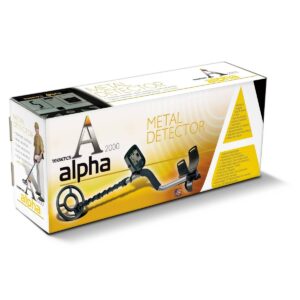 Teknetics Alpha 2000 Metal Detector - Black