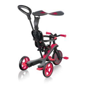 Globber 4 in 1 Explorer Trike - Red