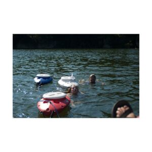 CreekKooler Portable Floating Insulated 30 Quart Kayak Beverage Cooler, Tan