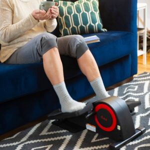 Cubii Pro Compact Seated Elliptical Machine with Bluetooth - Black