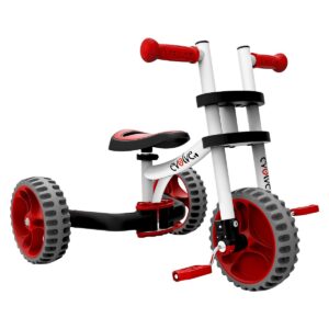 YBike Evolve 3-in-1 14lb. - Red/White