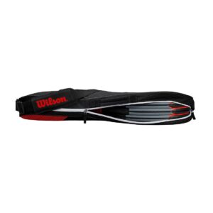 Wilson 2 Racket Tennis Bag - Red/Black