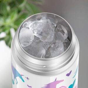 Thermos Unicorn 12oz FUNtainer Water Bottle with Bail Handle - Blue