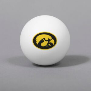 NCAA Iowa Hawkeyes Table Tennis Balls 6pk