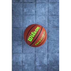 Wilson 28.5'' Evolution Game Basketball – Optic Yellow