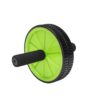 Mind Reader Dual Wheel Split Ab Roller, Black/Green