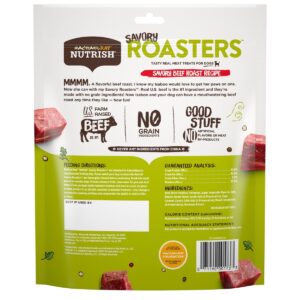Rachael Ray Nutrish Savory Roasters Beef Dog Treats - 12oz