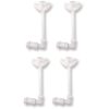 JED Pool Tools 90-930 Lotus Flower 2 Tier Outdoor Backyard Adjustable Above and In Ground Swimming Pool Spray Waterfall Fountain (4 Pack)