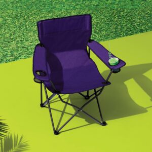 Adult Novelty Quad Chair Solid Navy - Sun Squad™