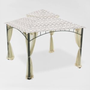 Madaga Replacement Canopy Damask Beige - Garden Winds