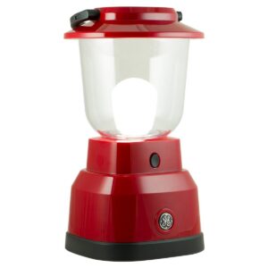 6D 11.2" LED Outdoor Lantern With USB Charging - Red - Enbrighten