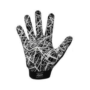 Cutters Game Day Receiver Adult Gloves Black - L