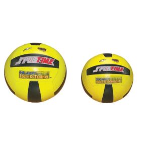 Sportime Soft Econ-O-Trainer II Volleyball, Regulation Size, Yellow/Black