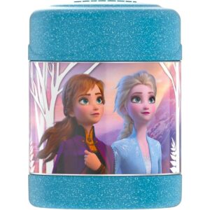 Thermos Stainless Steel 10 Oz Food Jar Frozen 2 - Blue Glitter