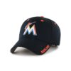 MLB Miami Marlins Frost Adjustable Cap/Hat by Fan Favorite