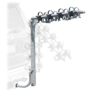 Bell Hitchbiker 450 4-Bike Hitch Rack with Stability - Black