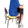 Abilitations CoreDisk Stability Cushion, Yellow, 12 Inch Diameter
