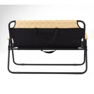 Lakeside Double Size Outdoor Foldable Chair - Outdoor Camping and Travel Accessory