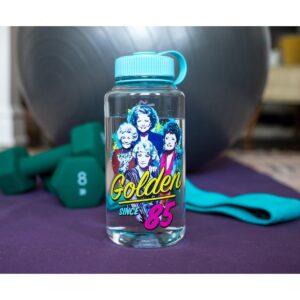 Just Funky The Golden Girls "Golden Since 85" Water Bottle | Holds 32 Ounces