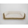 Arlee Home Fashions Deep Seated Lounger Sofa and Couch Style Driftwood Dog Bed - 35x22