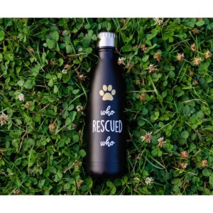 Pearhead Water Bottle - Who Rescued Who - 17 fl oz