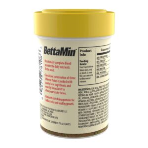 Tetra BettaMin Tropical Medley Flakes Cleaner & Clearer Water Formula 0.81oz