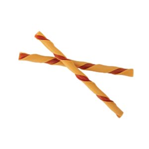 DreamBone Rawhide Free Twist Sticks Bacon & Cheese Dog Treats - 50ct