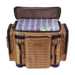 Plano Guide Series 3700 XL Fishing Gear Soft Tackle Box Shoulder Bag & Utility Storage Case Organizer Kit with Waterproof Phone Holder & Magnetic Top