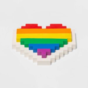 Pride Rubber Heart Dog Toy - Boots & Barkley™