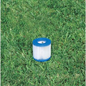Filter Cartridge Bundled w/ Vinyl Round Cover & Inflatable Kid Swimming Pool