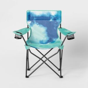 Adult Novelty Quad Chair Tie Die Teal - Sun Squad™