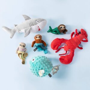PetShop by Fringe Studio Puffed Up Puffer Fish Dog Toy