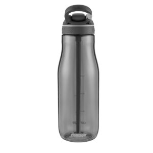 Contigo 40oz Plastic AUTOSPOUT Straw Ashland Water Bottle Gray