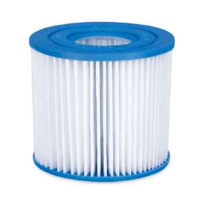 Summer Waves 14ft x 36in Quick Set Above Ground Inflatable Outdoor Swimming Pool with Filter Pump, Ladder, and Filter Cartridge