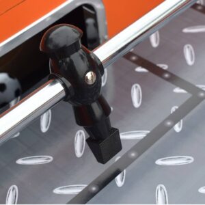 Hathaway Trailblazer 56" Foosball Table with Electronic Scoring - Orange/Black