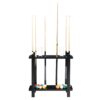 Hathaway Classic Floor Billiard Pool Cue Rack - Black