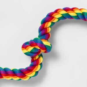 Pride Rainbow Rope Dog Toy - Boots & Barkley™