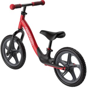 GOMO 12" Kids' Balance Bike - Red/gray