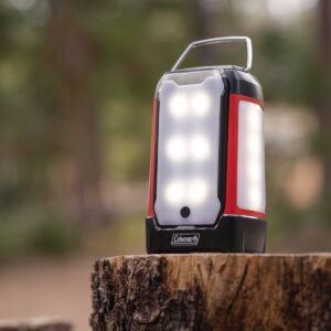 Coleman 2-Panel 400L LED Lantern - Red