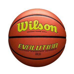Wilson 28.5'' Evolution Game Basketball – Optic Yellow