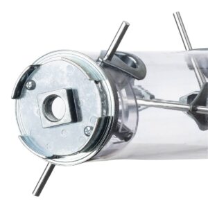 Droll Yankees Classic Sunflower Feeder with Ring Pull Advantage - Silver