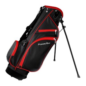 PowerBilt Junior Boys' Set Left Hand - Red (Ages 12+)
