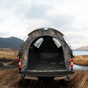 Napier Backroadz Vehicle Specific Compact Regular Truck Bed Portable 2 Person Outdoor Camping Tent with Convenient Carry Bag, Camouflage