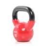 Power Systems Premium Vinyl Covered Cast Iron Kettlebell Prime Home Gym Exercise Weight Training Accessory, 10 Pounds, Red