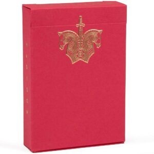 Ellusionist Red Knights Playing Cards Deck