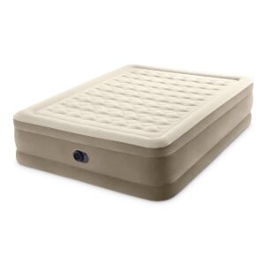 Intex Ultra Plush 20" Queen Air Mattress with 120V Internal Pump