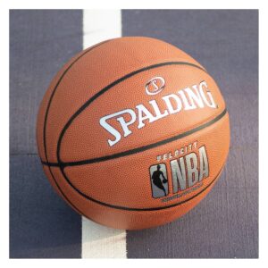 Spalding 29.5" Velocity Basketball - Brown
